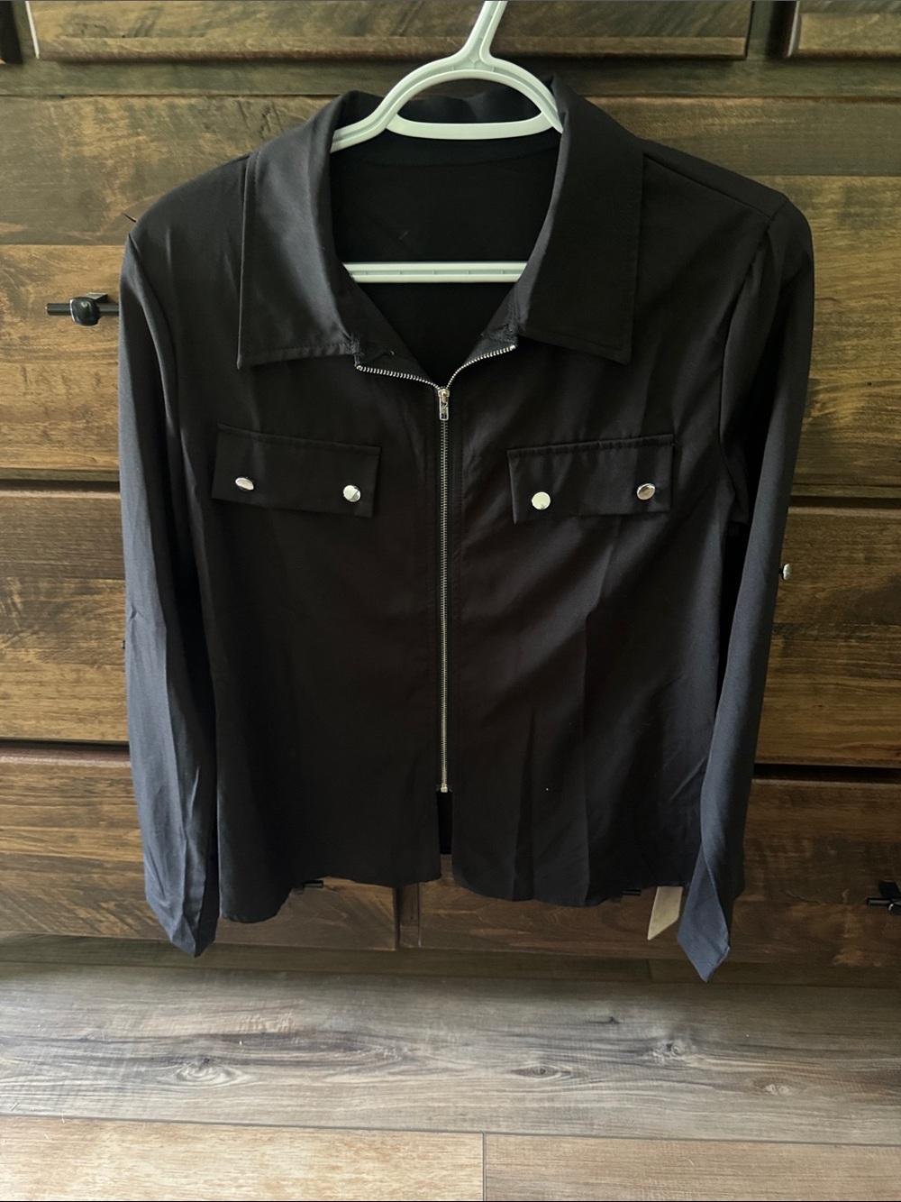 SHEIN Black Tag-Attached Garment